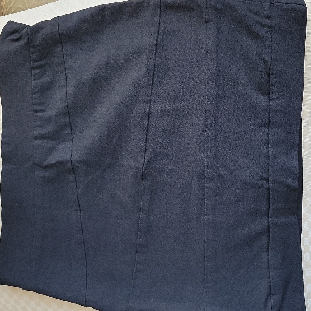 Black Mini Pencil Skirt